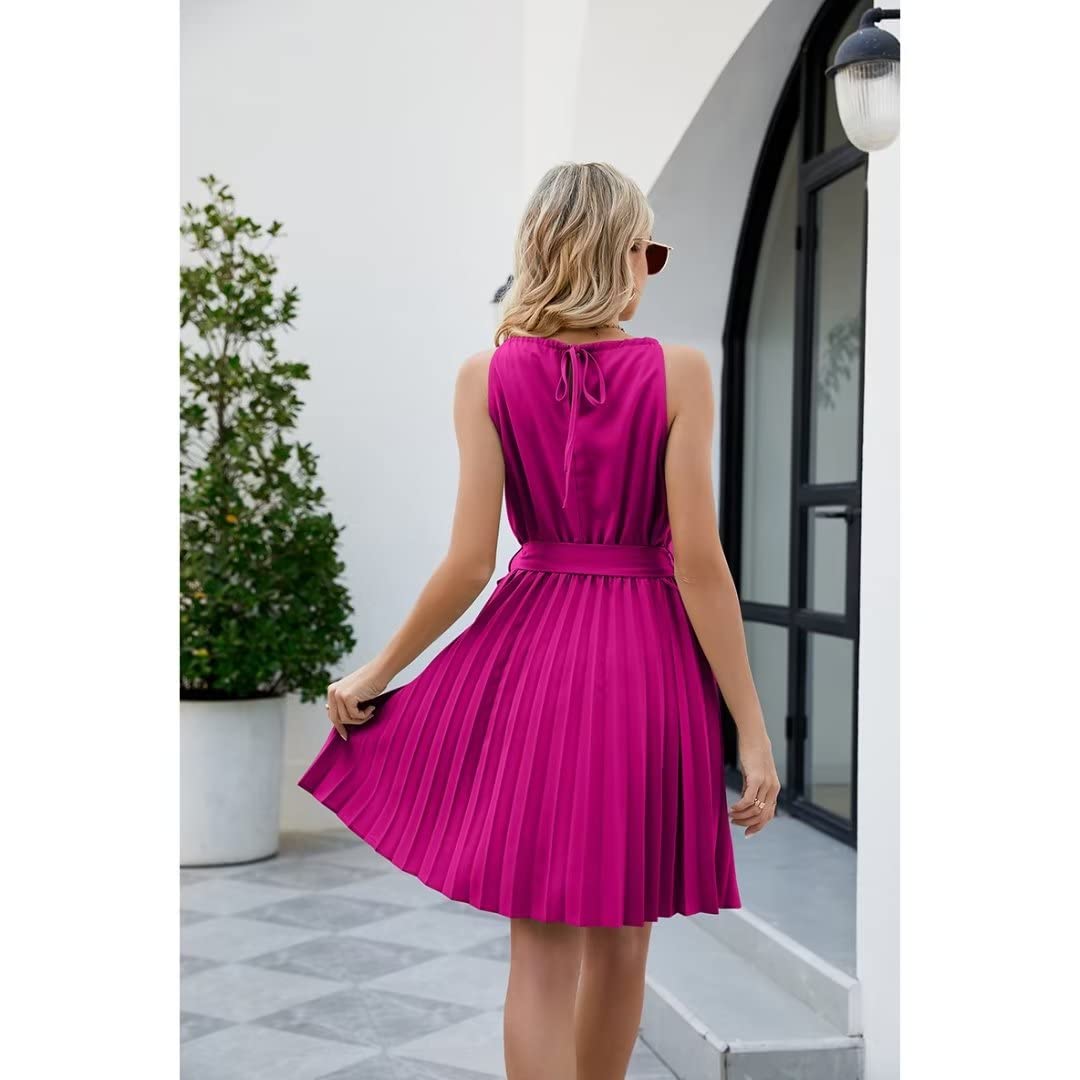Elegant Sleeveless Cocktail Dresses for Women - 2025 Summer & Spring Wedding Guest Outfits - Perfect for Bridal Showers, Garden Parties & Formal Events