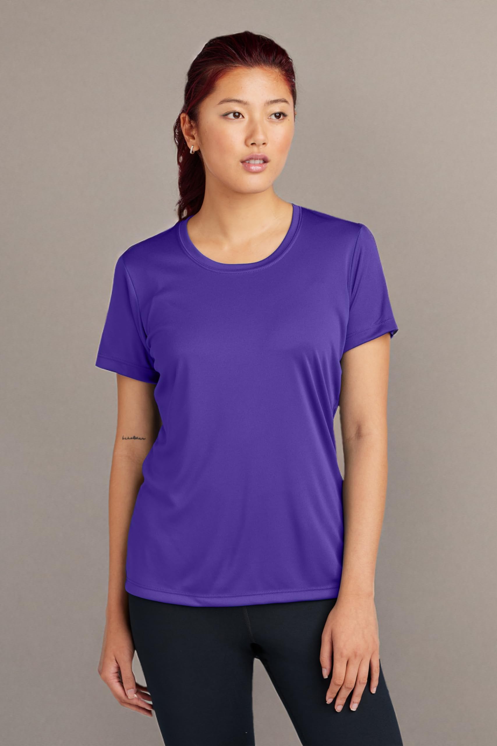 Clothe Co. Women's Workout Tops - Breathable Gym Shirts for Yoga, Running & Fitness - Plus Size Activewear for Women | Perfect for Gym, Cardio & Outdoor Sports