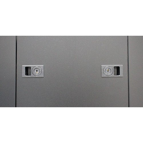AVARRO RK ER18U 18U Server Rack Cabinet - 19 Inch Network Equipment Rack with Casters & Cable Management for Data Center, Home Office, and IT Installations