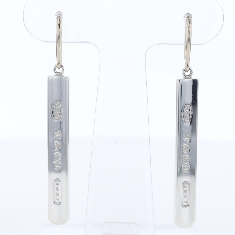 1837 Bar Drop Earrings for Women - Sterling Silver Dangle Earrings - Elegant Minimalist Jewelry for Everyday Wear, Date Night & Special Occasions