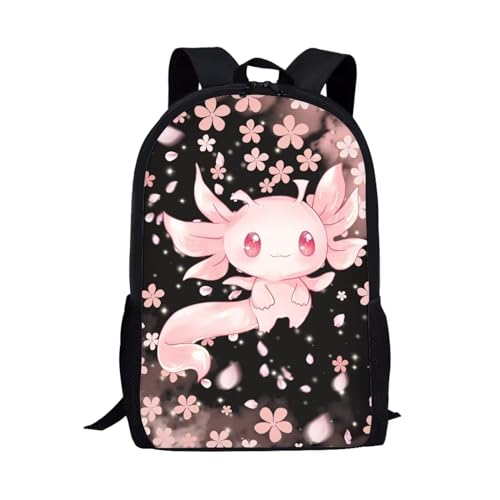 Cherry Blossoms Axolotl