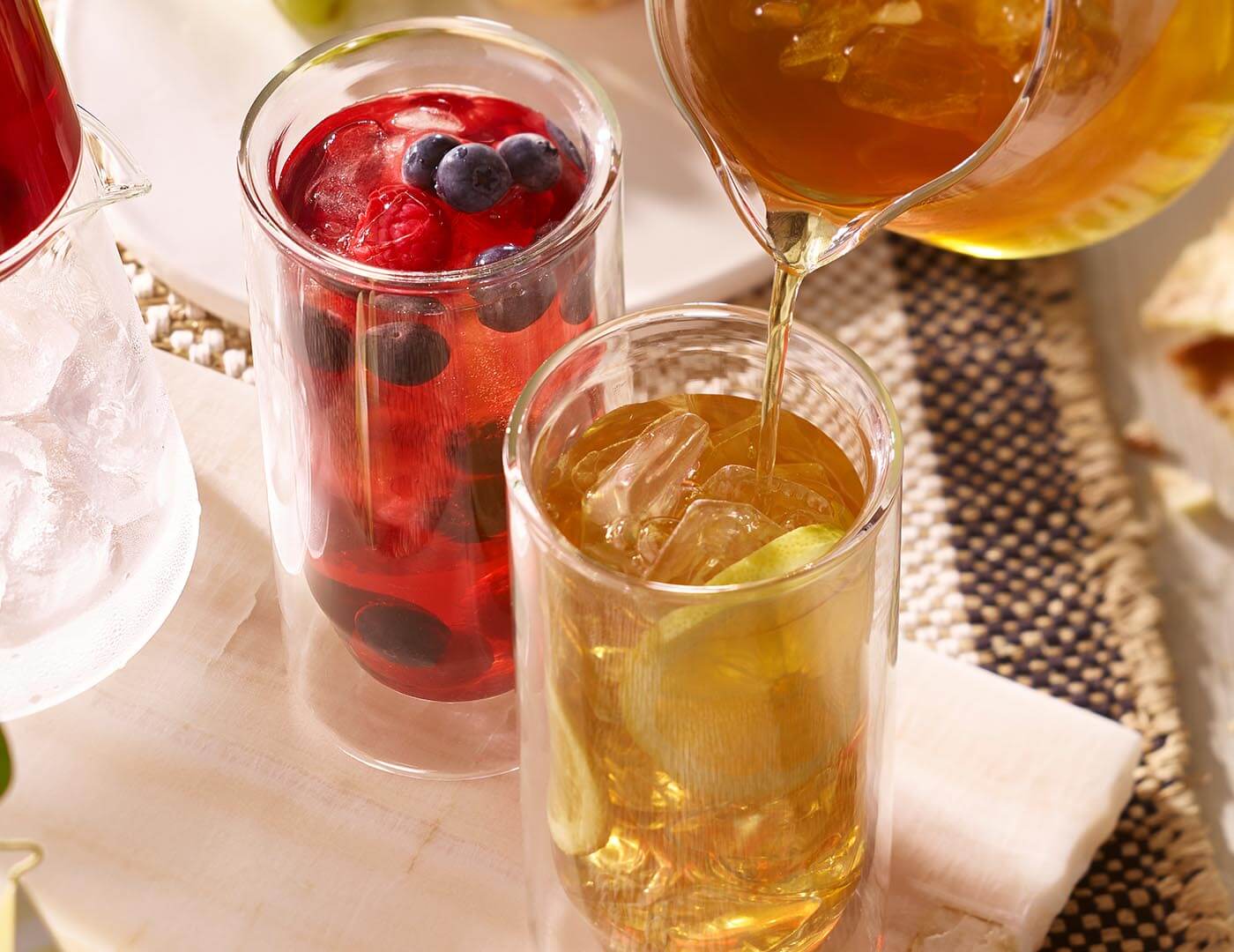 Premium Double Walled Insulated Glass Mugs Set of 2 - Hot & Cold Drinkware for Coffee, Tea, Cocktails - Perfect for Home, Office or Outdoor Use