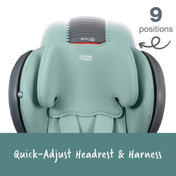 Britax Grow With You ClickTight Plus Convertible Car Seat - Safe & Comfortable for Infants to Toddlers - Perfect for Family Travel & Everyday Use