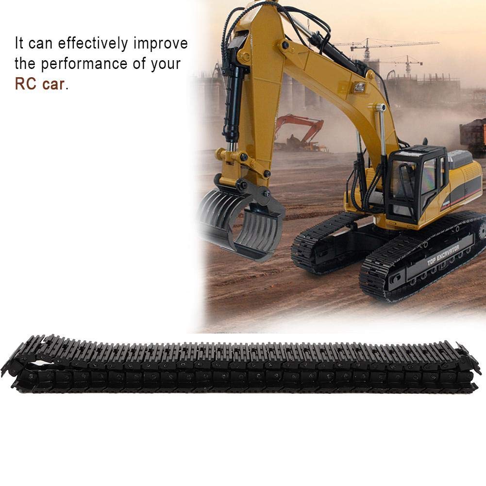 HUINA 1580 Excavator RC Crawler Belt Replacement Parts - Durable Engineering Vehicle Accessories for Construction & Crawler RC Car Models - Perfect for DIY Repairs, Construction Play & RC Hobby Enthusiasts