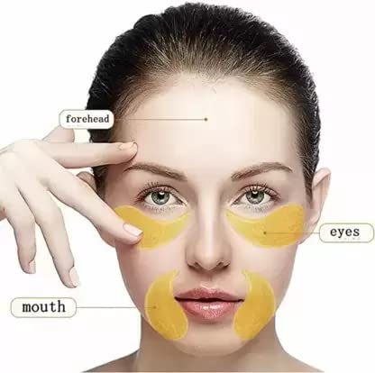 Hydrating Eye Patch Mask for Puffy Eyes & Dark Circles - Soothing Under Eye Gel Patches for Wrinkles & Bags - Perfect for Morning Skincare Routine & Travel Essentials