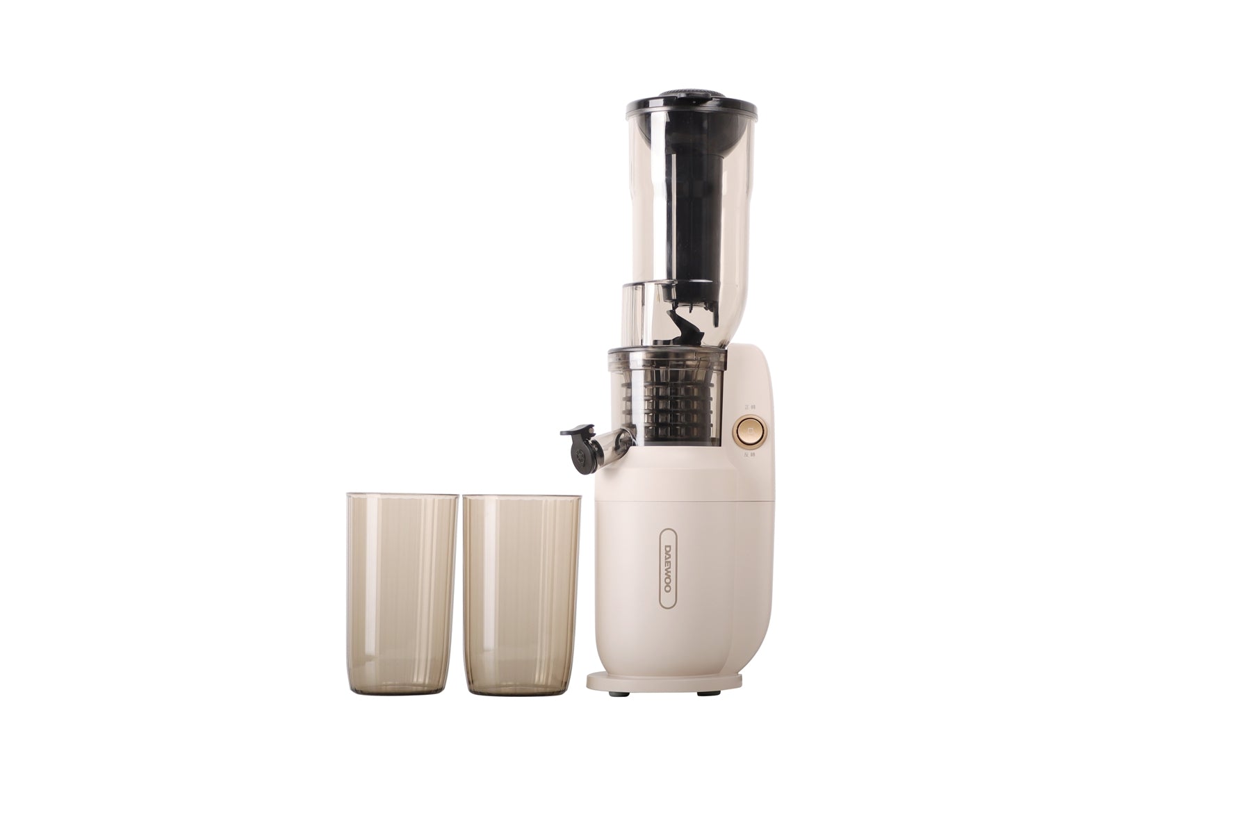 DAEWOO DY BM03 PRO Slow Juicer - Cold Press Juicer for Fruits & Vegetables, Quiet Motor, Easy to Clean - Perfect for Healthy Juices, Smoothies & Detox Drinks at Home