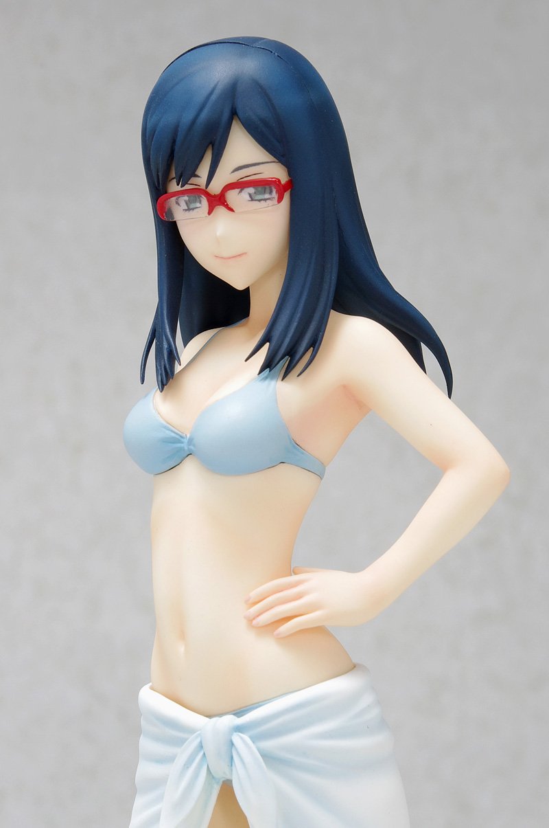 Wave Beach Queens Tsuruko 1/10 Scale PVC Figure - Anime Collectible for Display & Decoration - Perfect for Anime Fans, Home Decor, and Gift Giving