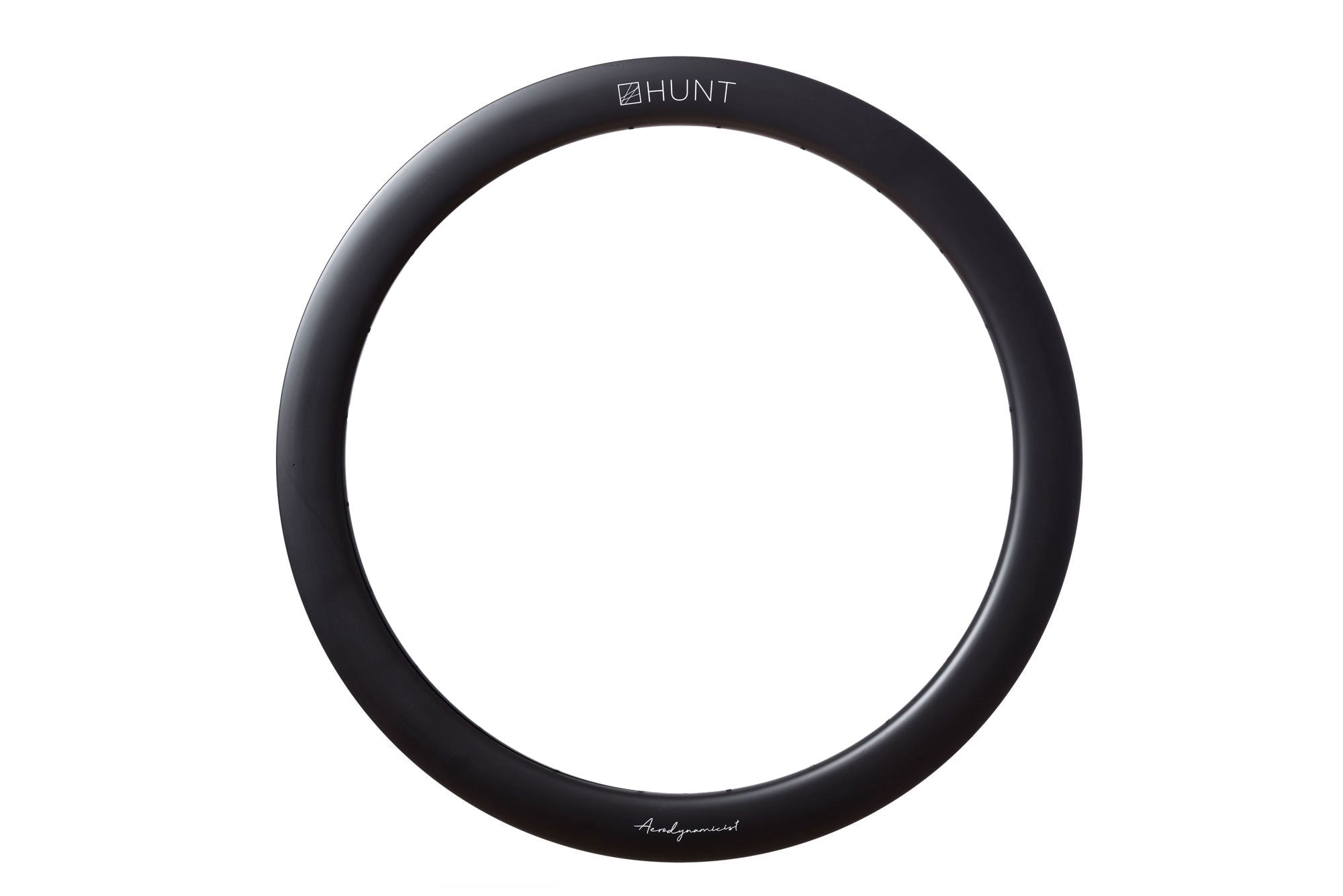 HUNT 54 Aerodynamicist Disc Carbon V2 Rim - Lightweight Carbon Fiber Front Wheel for Road Bikes | Perfect for Racing, Training & High-Speed Performance