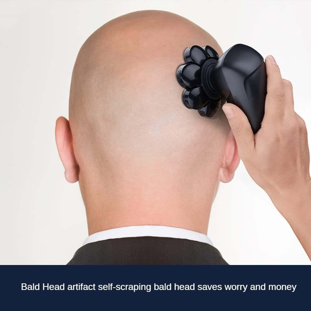 8D Multifunctional Electric Shaver for Bald Men - 6-in-1 LED Display Head Shaver & Trimmer | Perfect for Travel, Home Use, and Quick Grooming