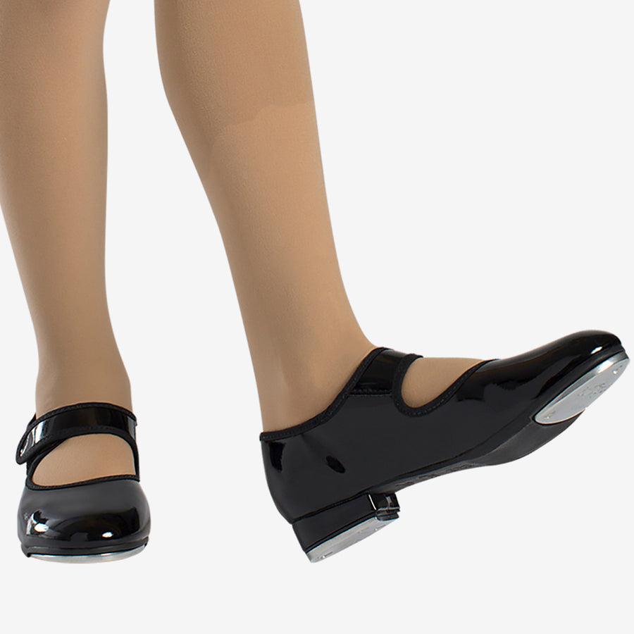 Só Dança Child Velcro Strap Tap Shoes for Girls & Boys - Adjustable Dance Shoes for Beginners, Practice, Performances & Recitals