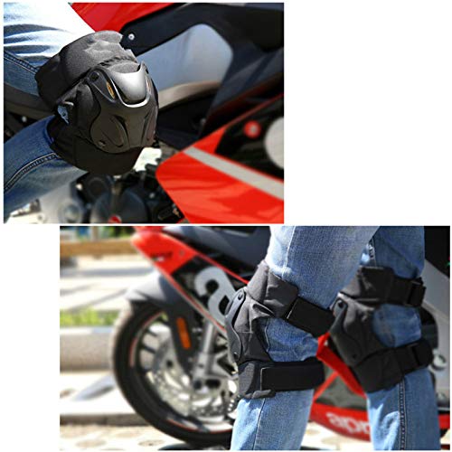 Best Unisex Knee Pads for Sports & Motorcycle - 2-Piece Protective Gear for Motocross, ATV, Biking & Ball Racing - Durable Safety Armor for Outdoor Activities