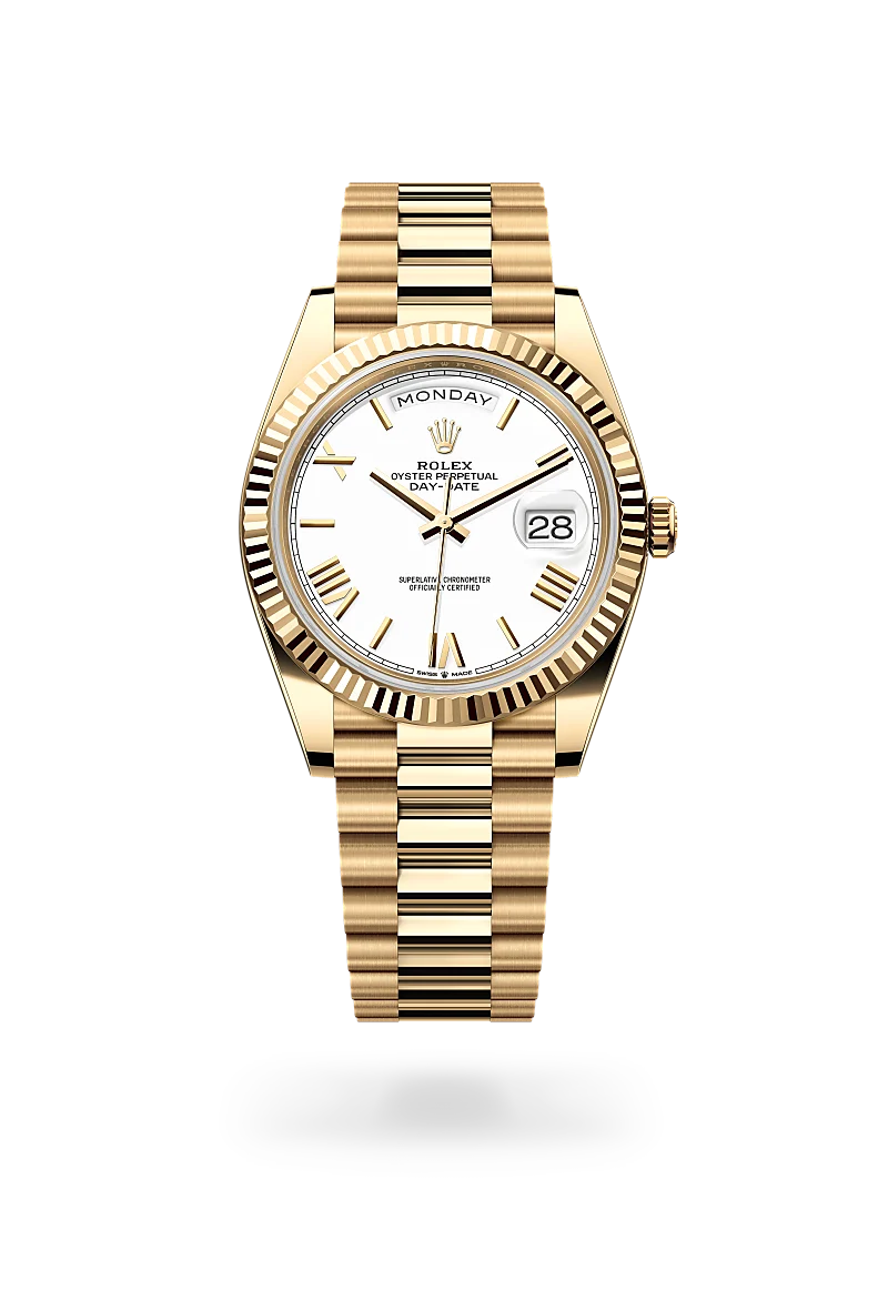 Rolex Day Date 40 18K Yellow Gold Men's Watch M228238-0042 | Luxury Dress Watch for Business & Formal Occasions