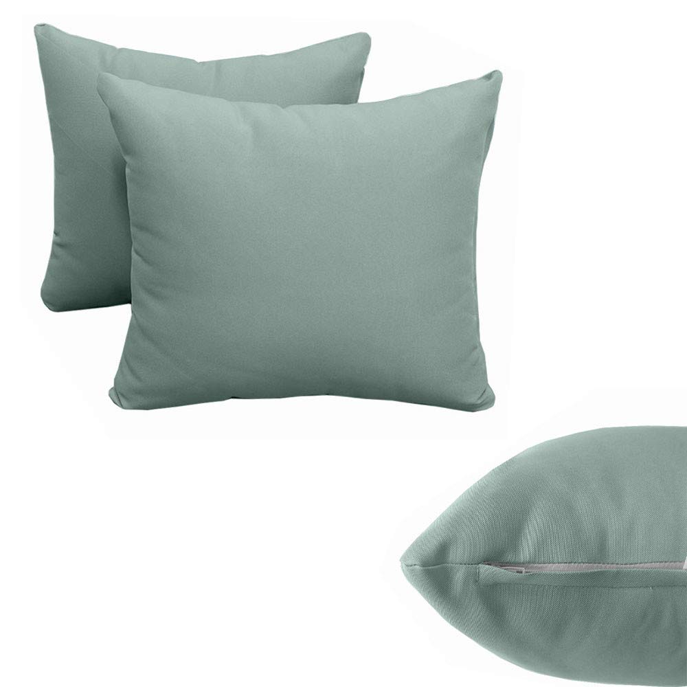 Prolinemax Outdoor Style 4 Full Knife Edge Daybed Mattress Bolster Pillow Fitted Cover Only - AD002 | Perfect for Patio, Poolside & Sunroom Lounging