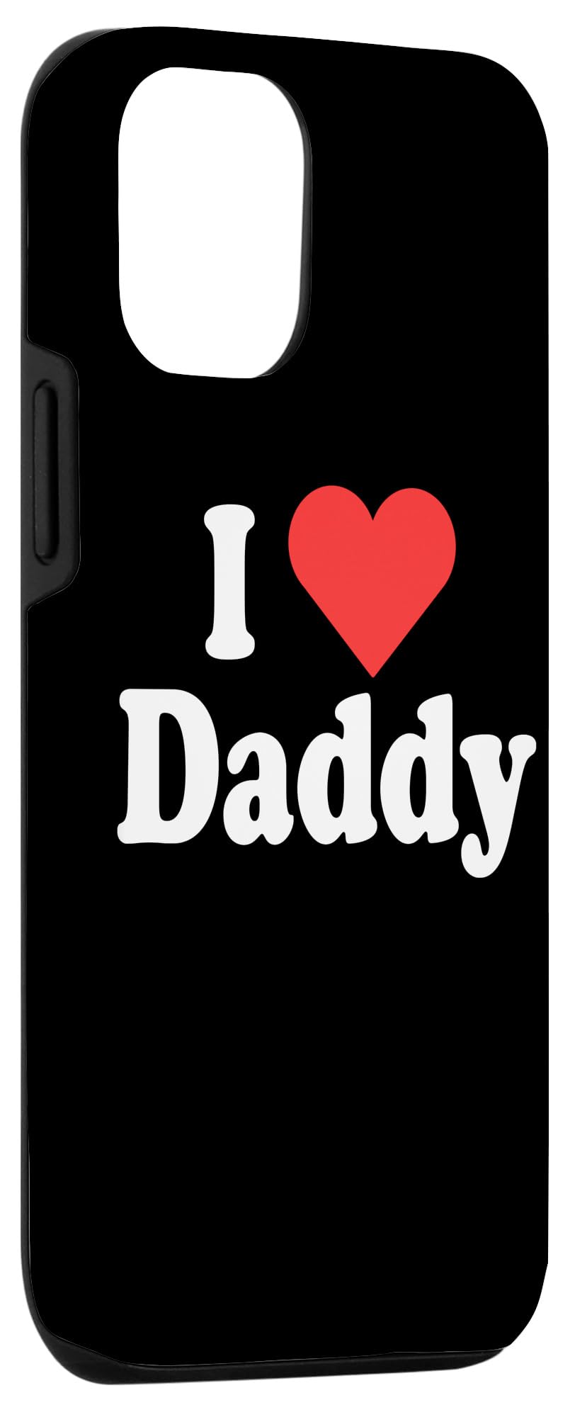 iPhone 12/12 Pro Case - I Love Daddy Heart Design - Perfect Gift for Father's Day, Birthday & Special Occasions - Durable Protection with Stylish Dad-Themed Cover for Everyday Use & Family Celebrations