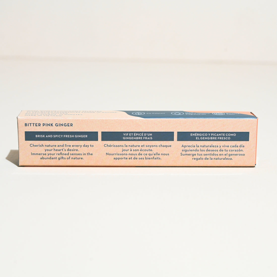 Bitter Pink Ginger Incense Sticks - Natural Aromatherapy for Relaxation, Meditation & Home Fragrance | Handmade Spiritual Gifts