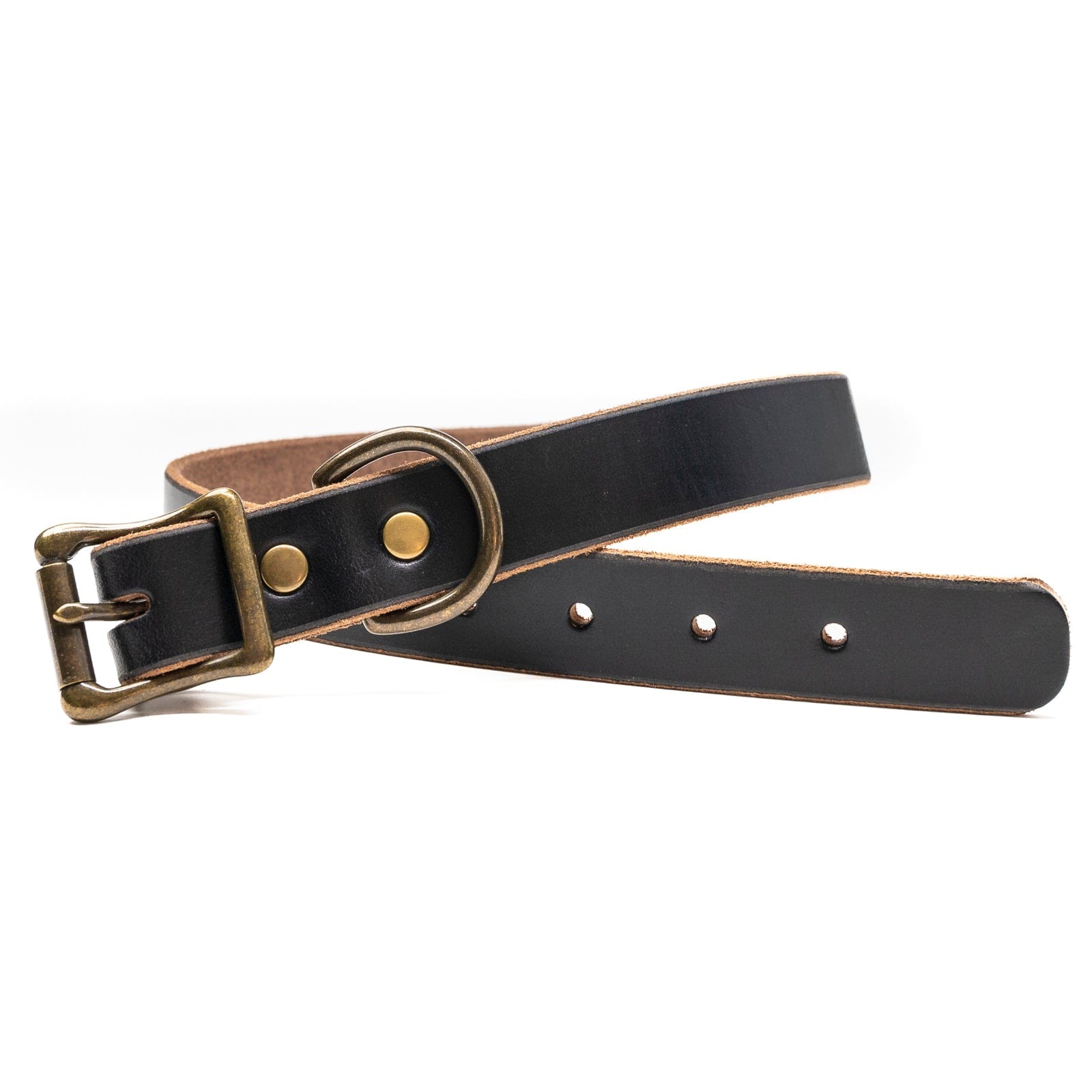 Premium Genuine Leather Dog Collar - Adjustable & Durable Pet Collar for Small Medium Large Dogs - Perfect for Walking, Training & Outdoor Adventures
