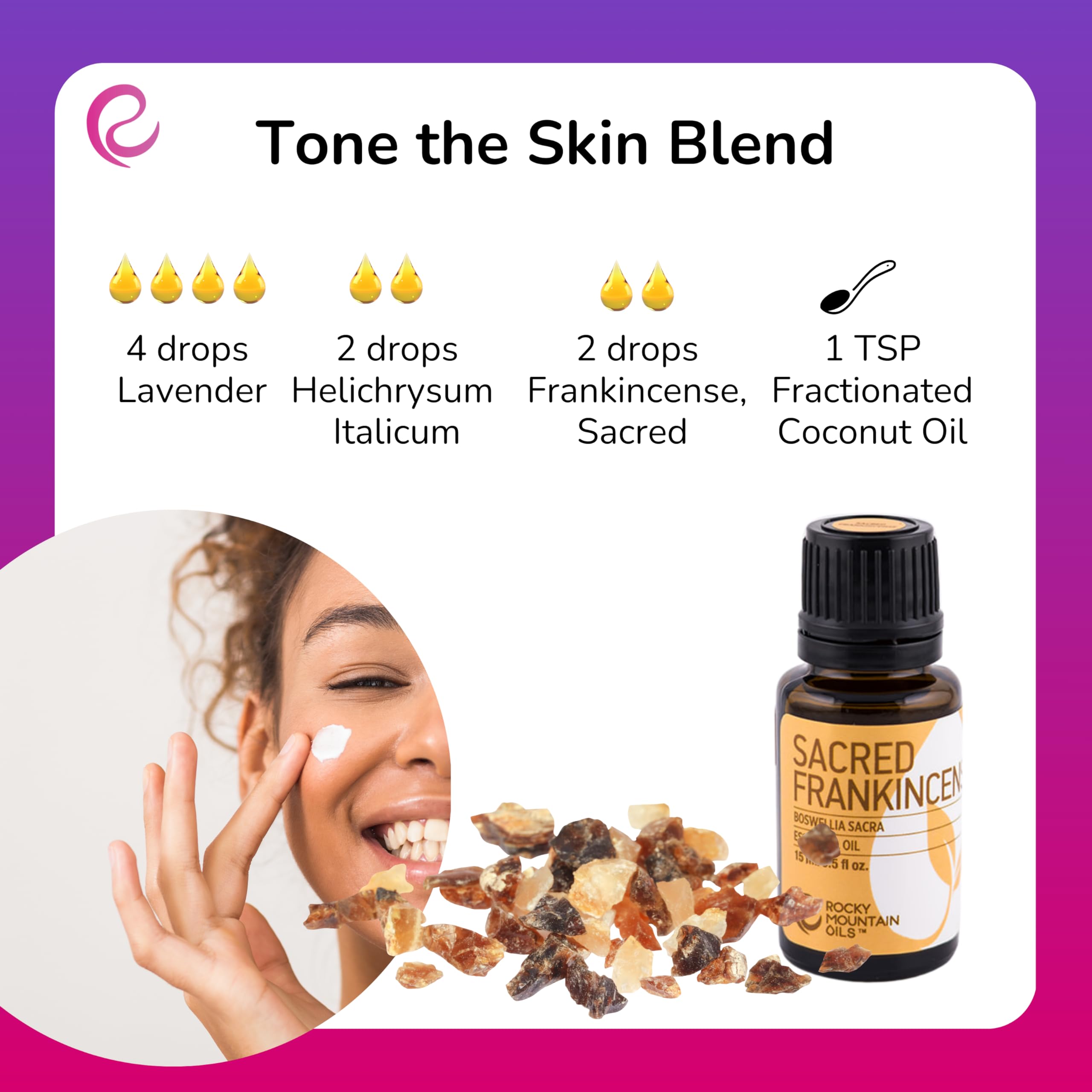 Rocky Mountain Oils Sacred Frankincense Essential Oil - 100% Pure Aromatherapy Oil for Diffusers, Massage Therapy, Skin Care & Home Use - 15ml Bottle | Perfect for Relaxation, Meditation & Natural Cleaning