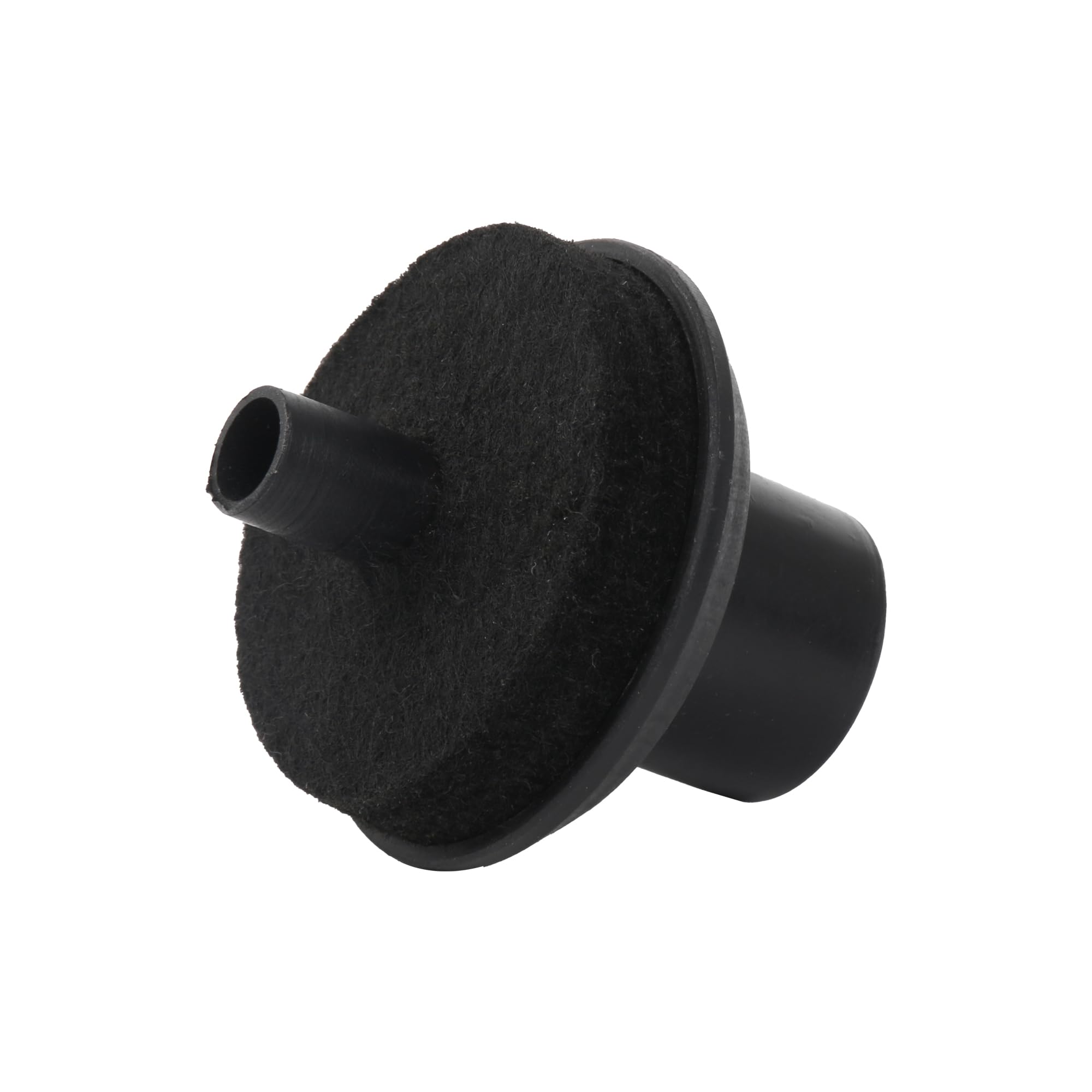 22mm Black Rubber Hi Hat Cymbal Holder Clamp - Drum Parts Accessories for Professional Drum Kits & Music Performances