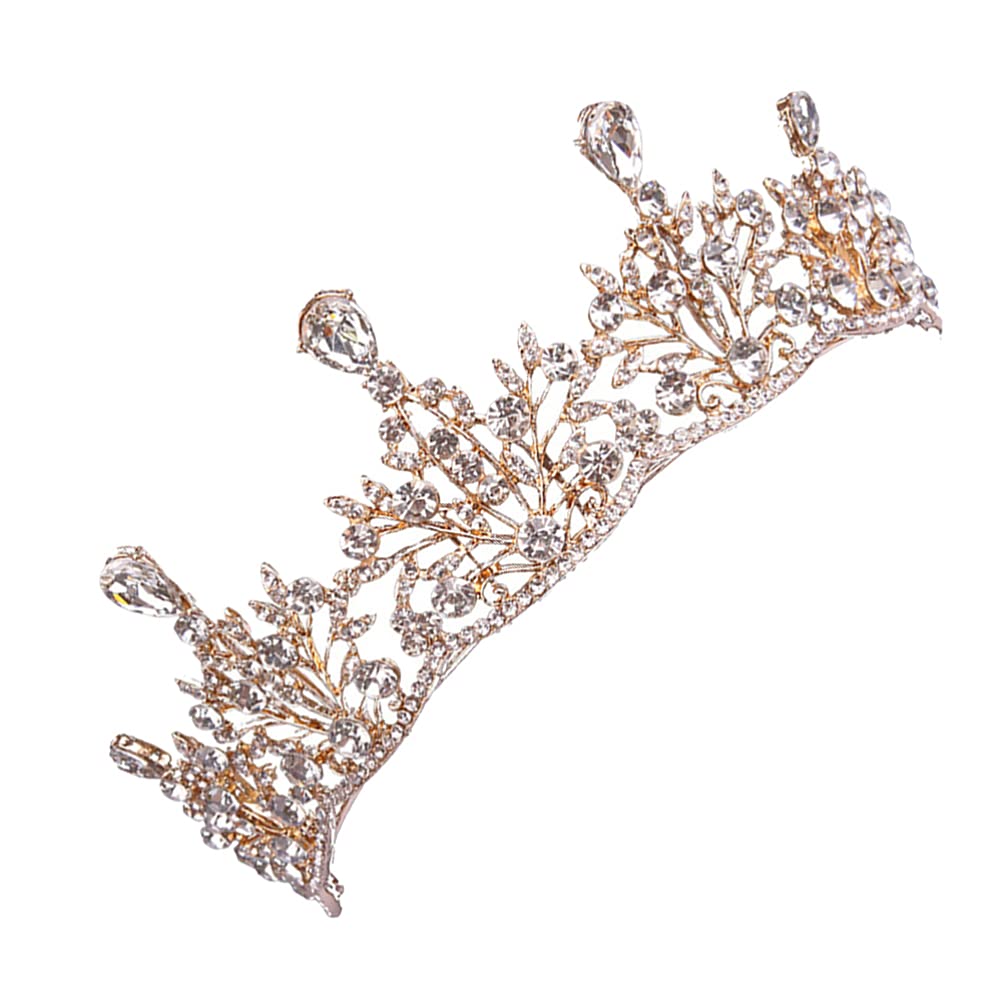 Sparkly Rhinestone Tiara Crown for Prom, Bridal, Weddings & Photo Props – Elegant Headband for Girls, Wigs & Beauty Accessories (Perfect for Pageants, Parties & Special Occasions)