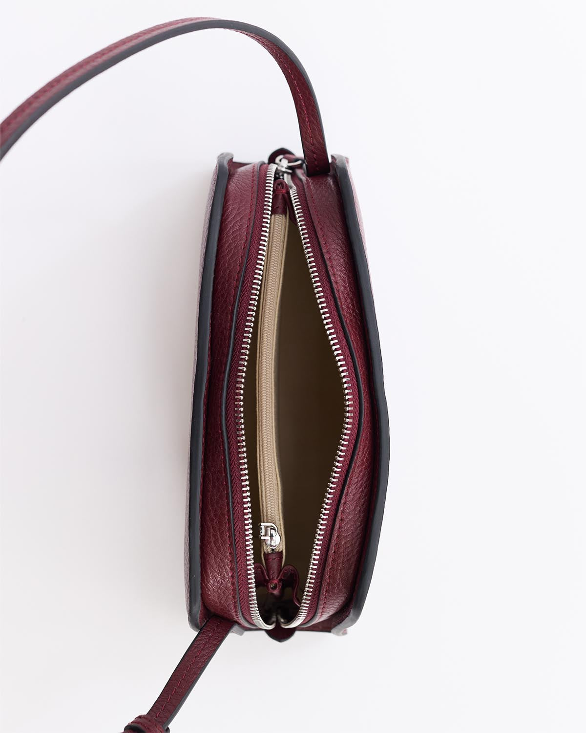Clara Bag - Burgundy Crossbody Purse for Women | Fashionable & Functional Handbag for Work, Travel & Everyday Use