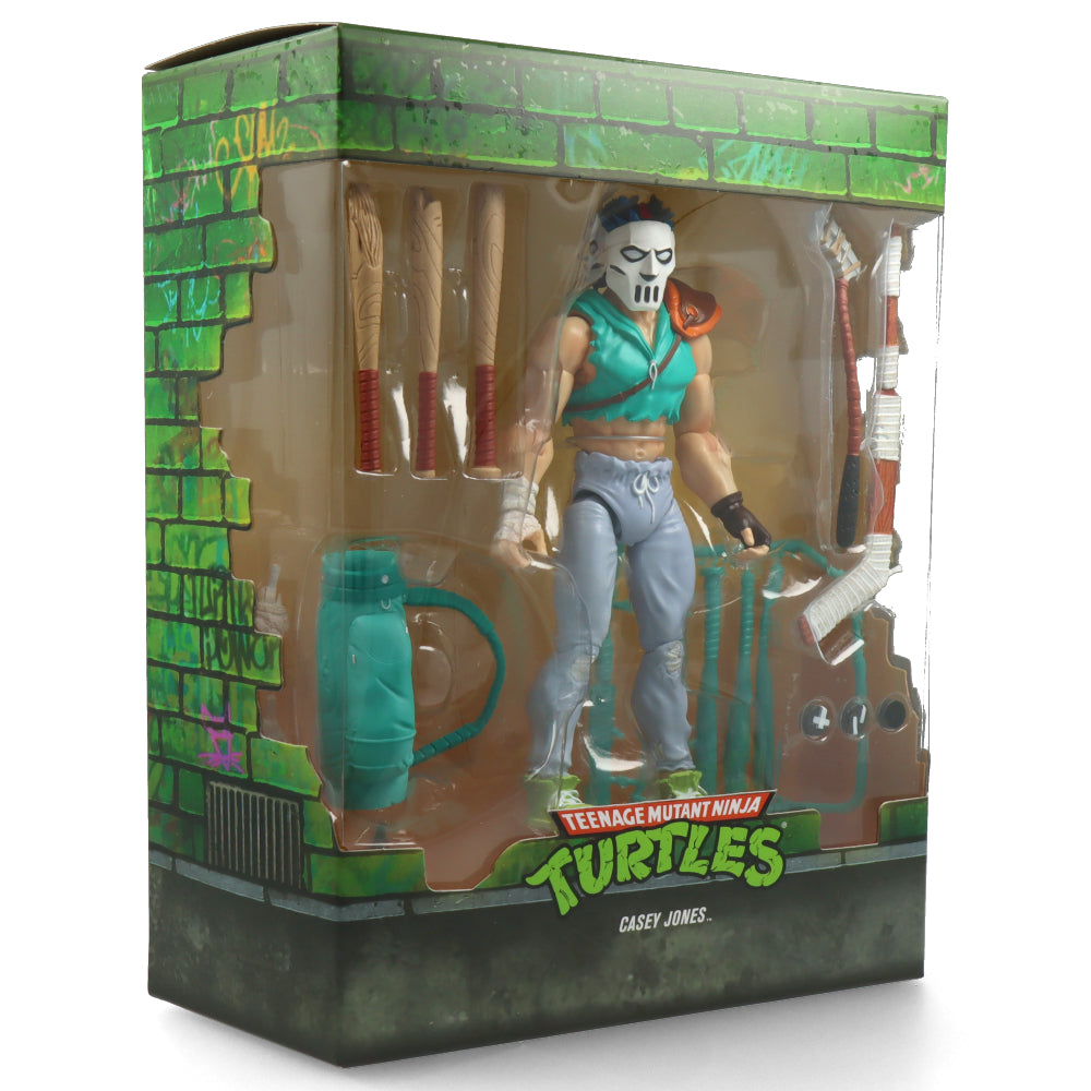 Casey Jones TMNT Ultimates Action Figure - Teenage Mutant Ninja Turtles Collectible Toy for Fans & Display - Perfect for Home Decor, Gift Giving, and TMNT Collections