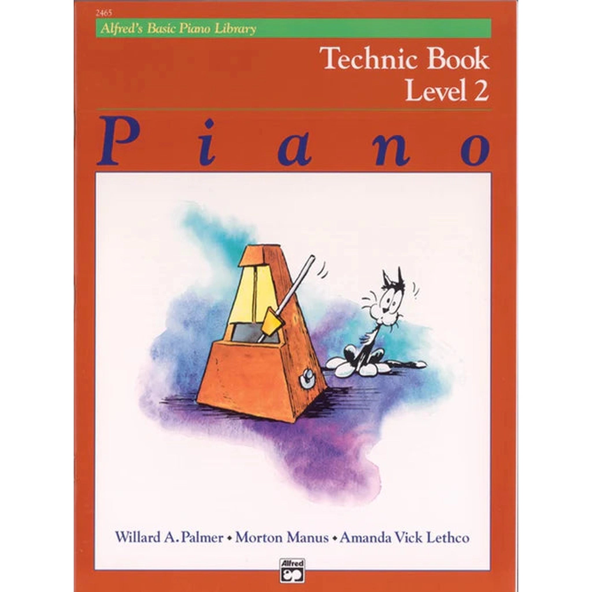 Alfred's Basic Piano Library Technic Level 2 - Piano Technique Book for Beginners & Intermediate Players | Improve Finger Dexterity & Musical Skills | Perfect for Home Practice & Music Lessons