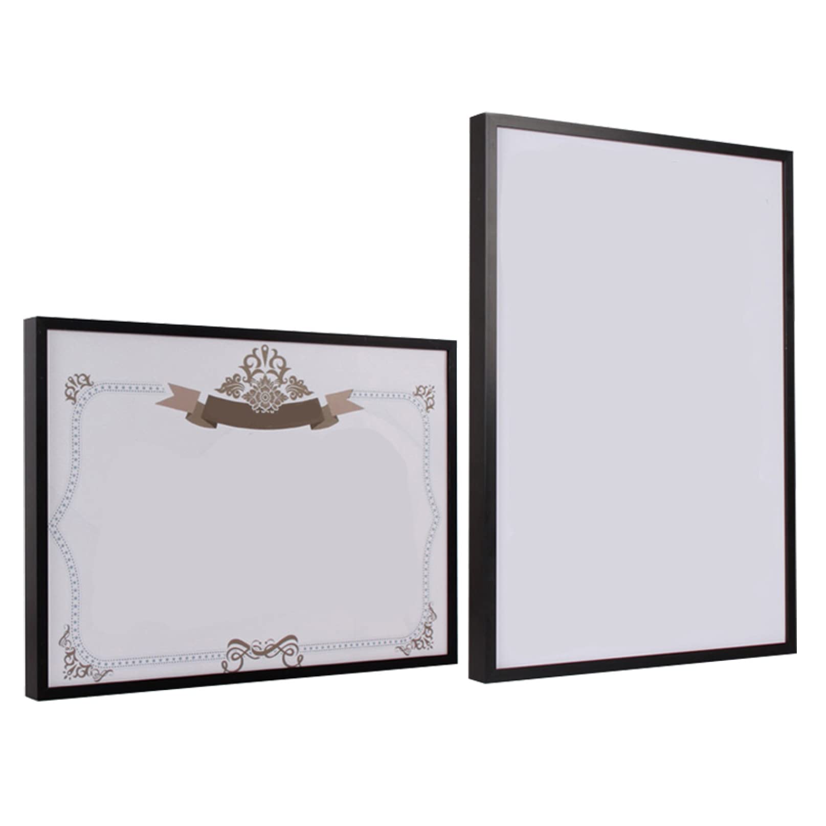 Classic Aluminum Metal Picture Frame - Wall Hanging Photo & Certificate Display Frame for Home, Office Decor | Perfect for Artwork, Diplomas, Posters