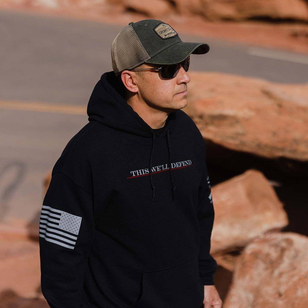 Second Amendment 2.0 Hoodie - Black | Patriotic American Gun Rights Sweatshirt | Perfect for Shooting Range & Political Rallies
