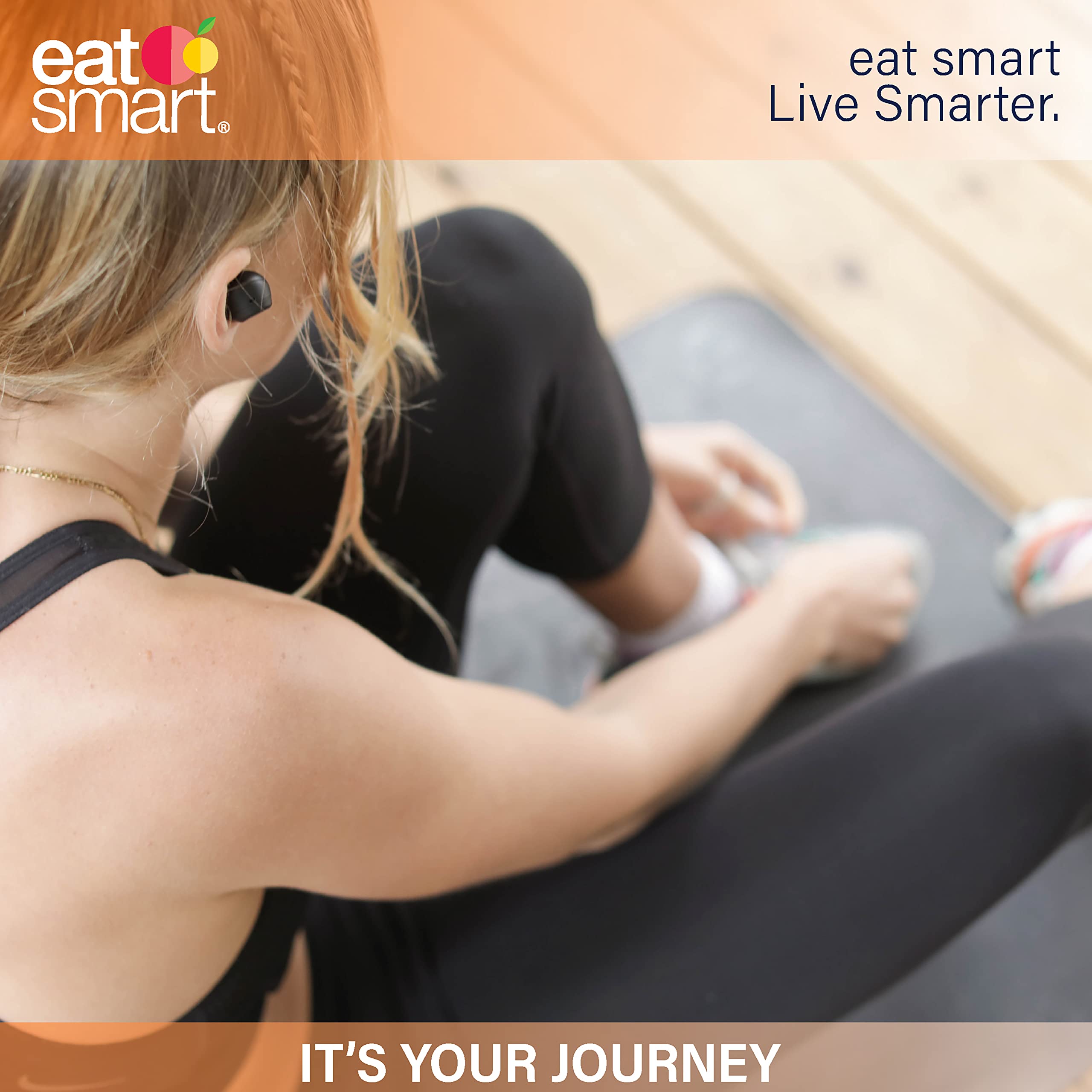 Eat Smart Precision Plus Digital Bathroom Scale - Wide Platform Body Weight Scale with High Accuracy, White - Perfect for Home, Gym & Health Tracking