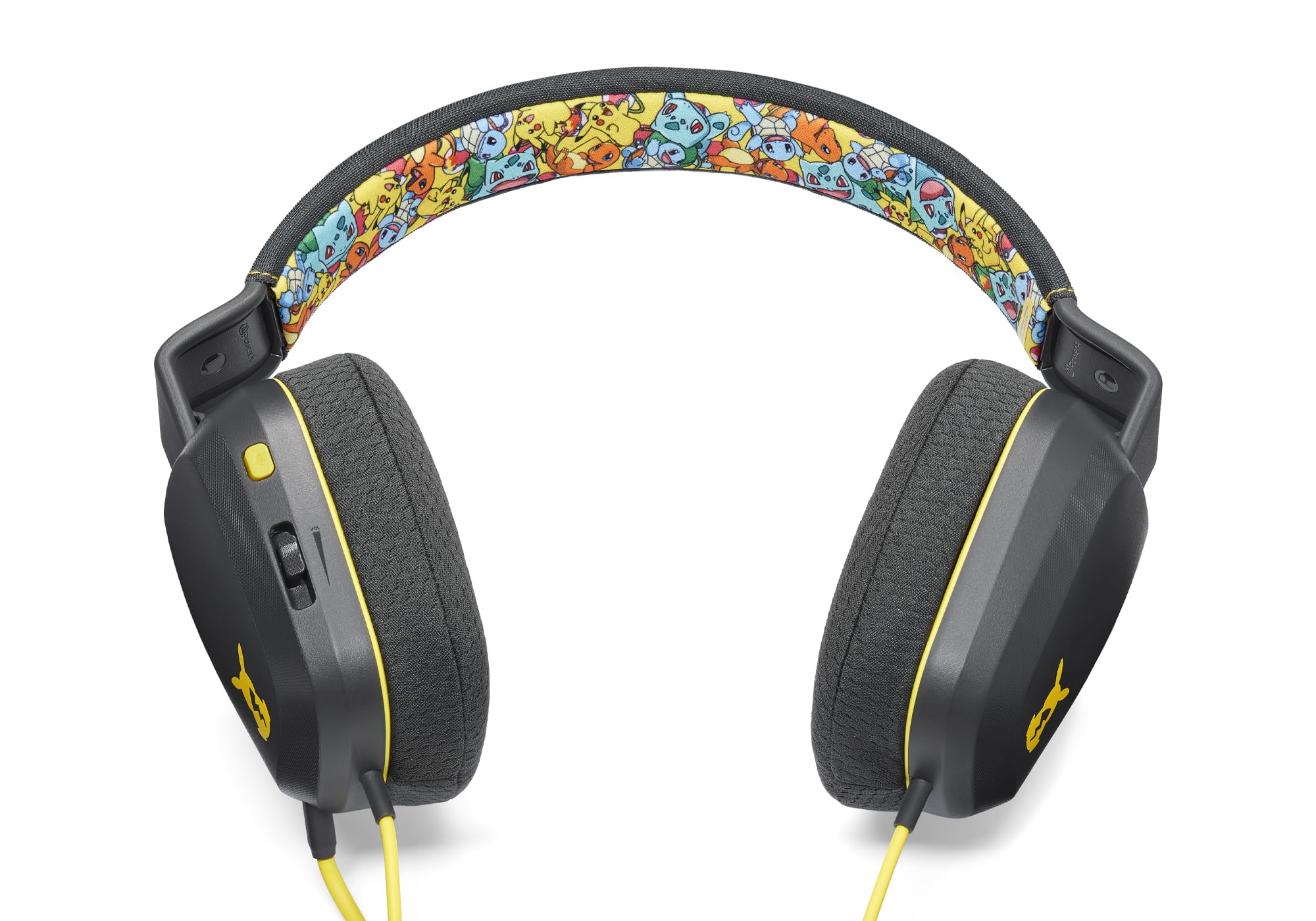 PowerA Wired Stereo Gaming Headset for Nintendo Switch - Officially Licensed Pokémon: Kanto Friends Design, 3.5mm Audio Jack, Comfortable Over-Ear Headphones - Perfect for Switch Gaming, Online Play & Travel