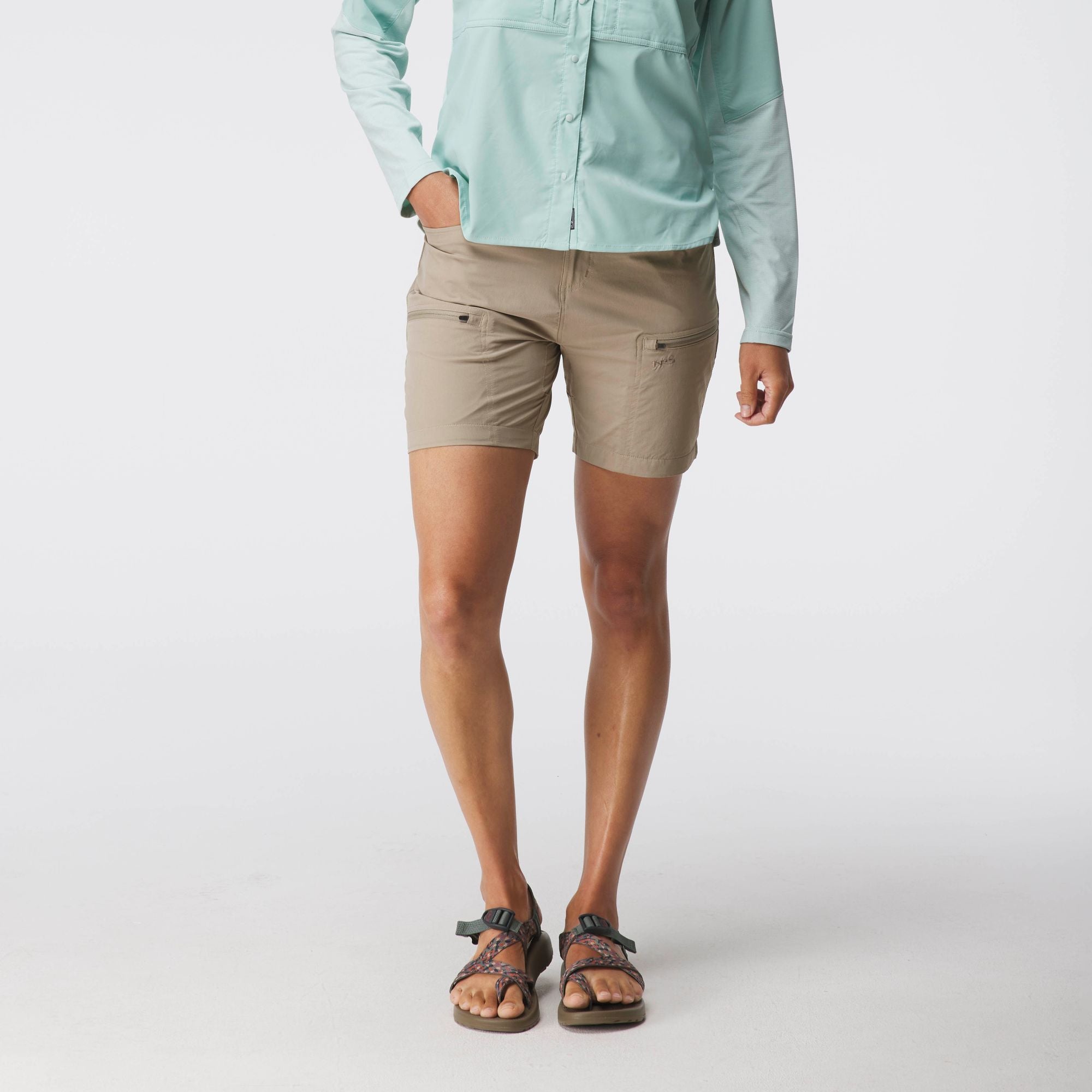 NRS Women's Guide Short - Quick-Dry Hiking & Kayaking Shorts for Active Women | Outdoor Adventure & Water Sports Gear