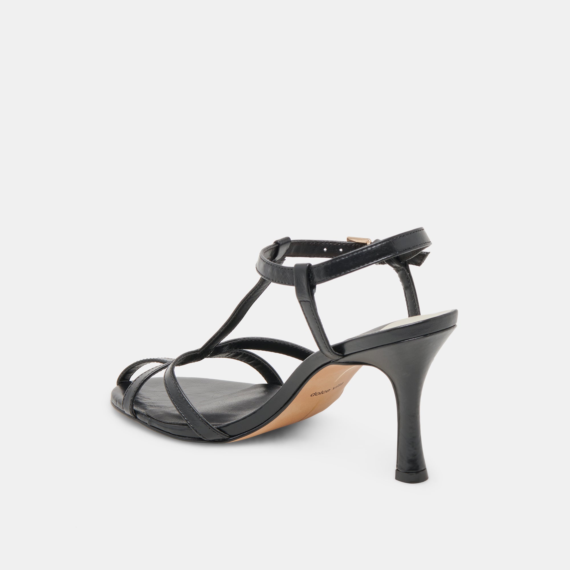 LIANE Women's High Heels - Midnight Crinkle Patent Leather Pumps for Party, Wedding & Evening Wear - Stylish & Comfortable Dress Shoes