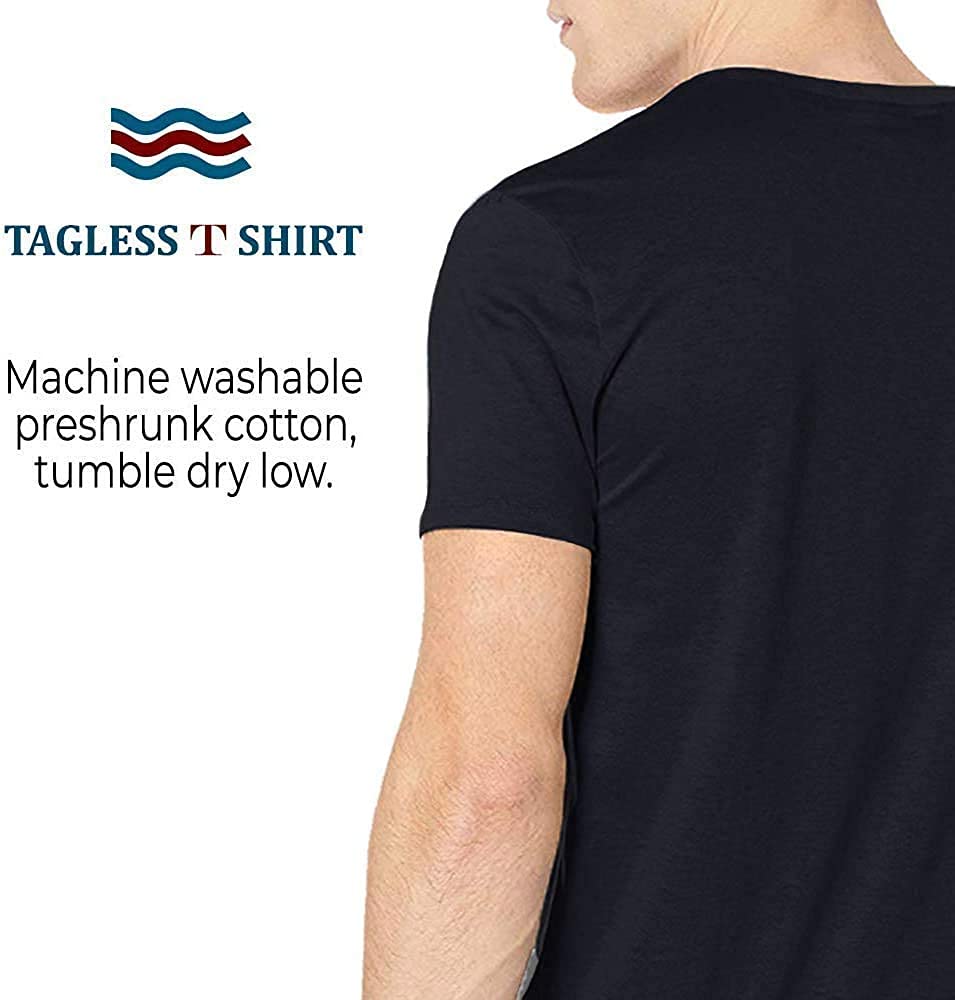 BILLIONHATS 12 Pack Big & Tall Men's Cotton T-Shirts - Premium Fitted Lightweight Short Sleeve Tees for Casual Wear, Gym & Everyday Comfort