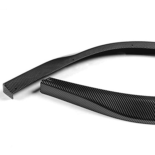 3PCS Front Bumper Lip Kit for 2006-2007 Subaru WRX STI | S204-Style Splitter Trim | Carbon Look Spoiler & Air Dam Diffuser | Enhanced Protection & Aerodynamics | Perfect for Street Racing & Car Shows