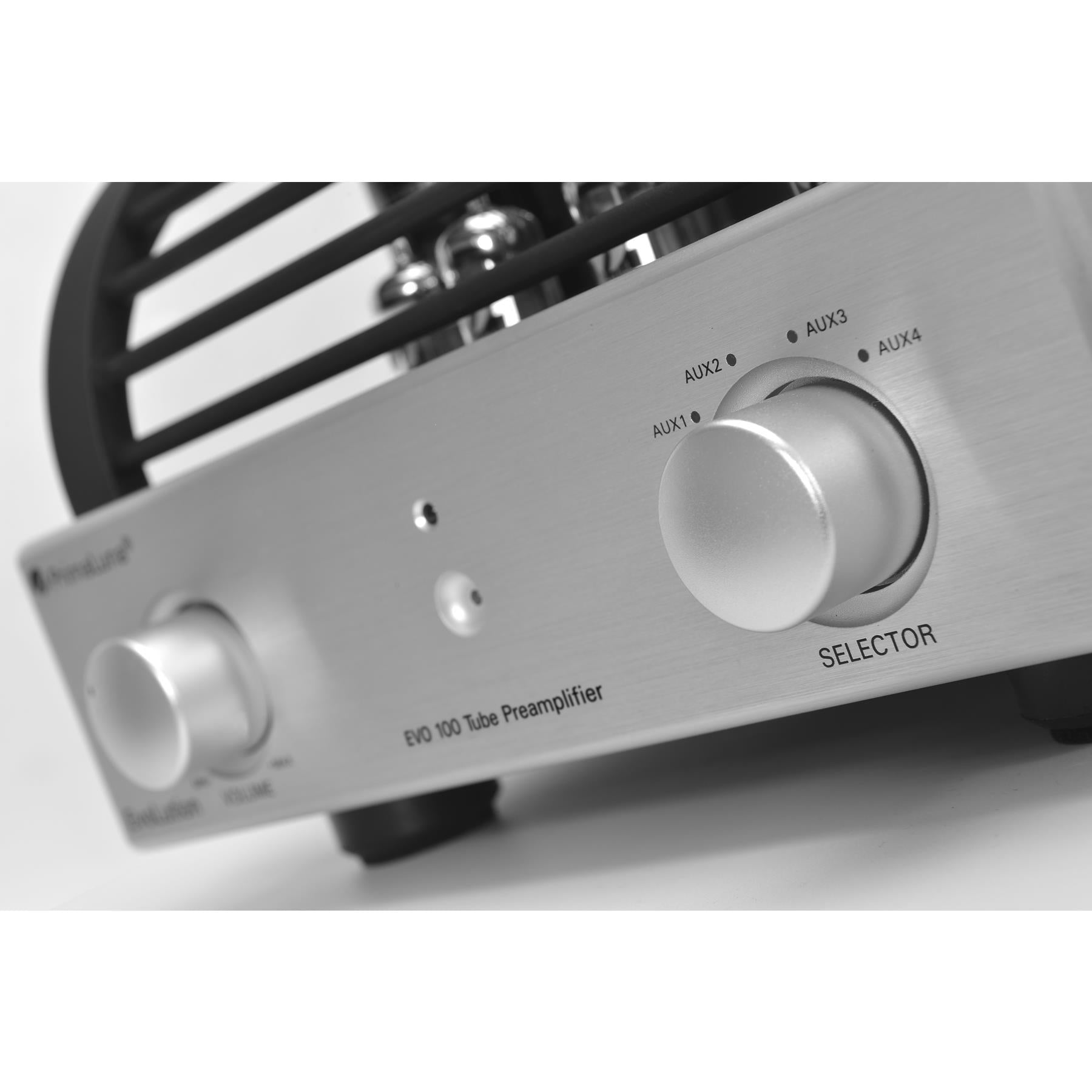 PrimaLuna Evo 100 Tube Preamplifier - High-End Audio Component for Home Theater & Hi-Fi Stereo Systems - Perfect for Audiophiles & Music Enthusiasts
