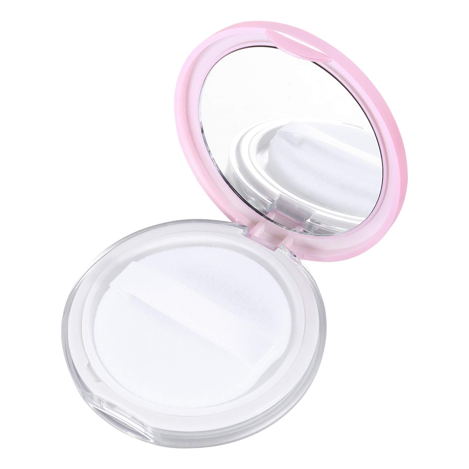 2pcs Travel-Sized Loose Powder Box - Portable 5g Powder Case for Makeup On-The-Go | Compact Powder Container for Touch-Ups, Gym Bag & Airplane Carry-On
