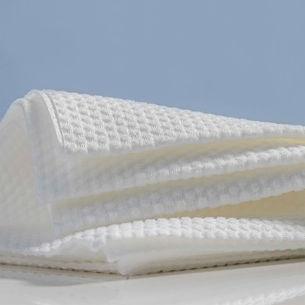 Covenance Beauty Ultra Soft Disposable Facial Towels - Double-Sided Makeup Remover & Gentle Exfoliating Towels for Daily Skincare, Travel & Spa Use