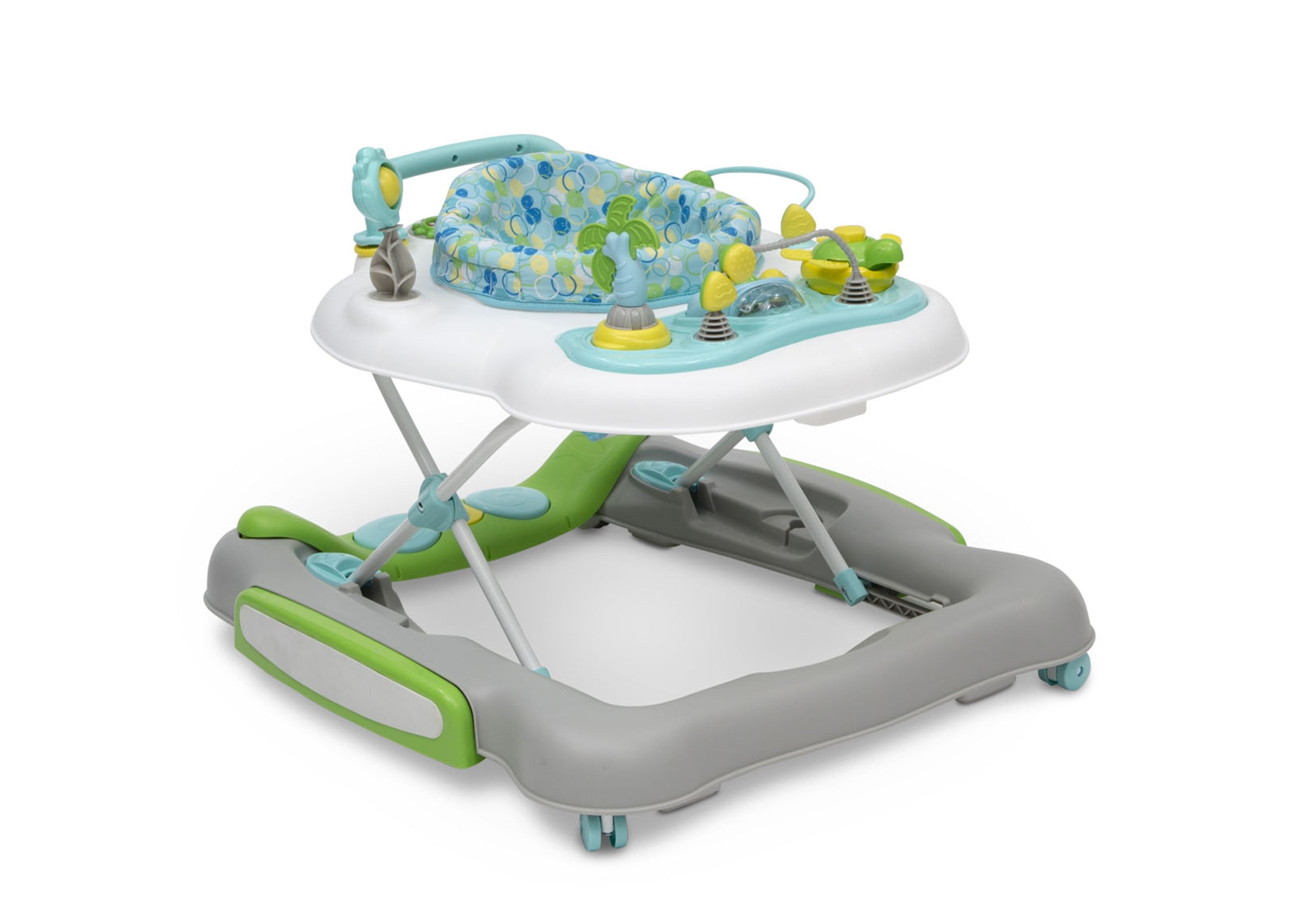 4 in 1 Discover & Play Musical Baby Walker - Interactive Learning Toy with Lights & Sounds for Toddlers 6-12 Months - Perfect for Early Development & First Steps
