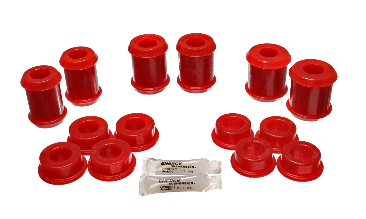 Energy Suspension Control Arm Bushing Set - 3.3177R - Improve Ride Comfort & Handling for Cars, Trucks & SUVs - Perfect for Off-Roading & Performance Upgrades