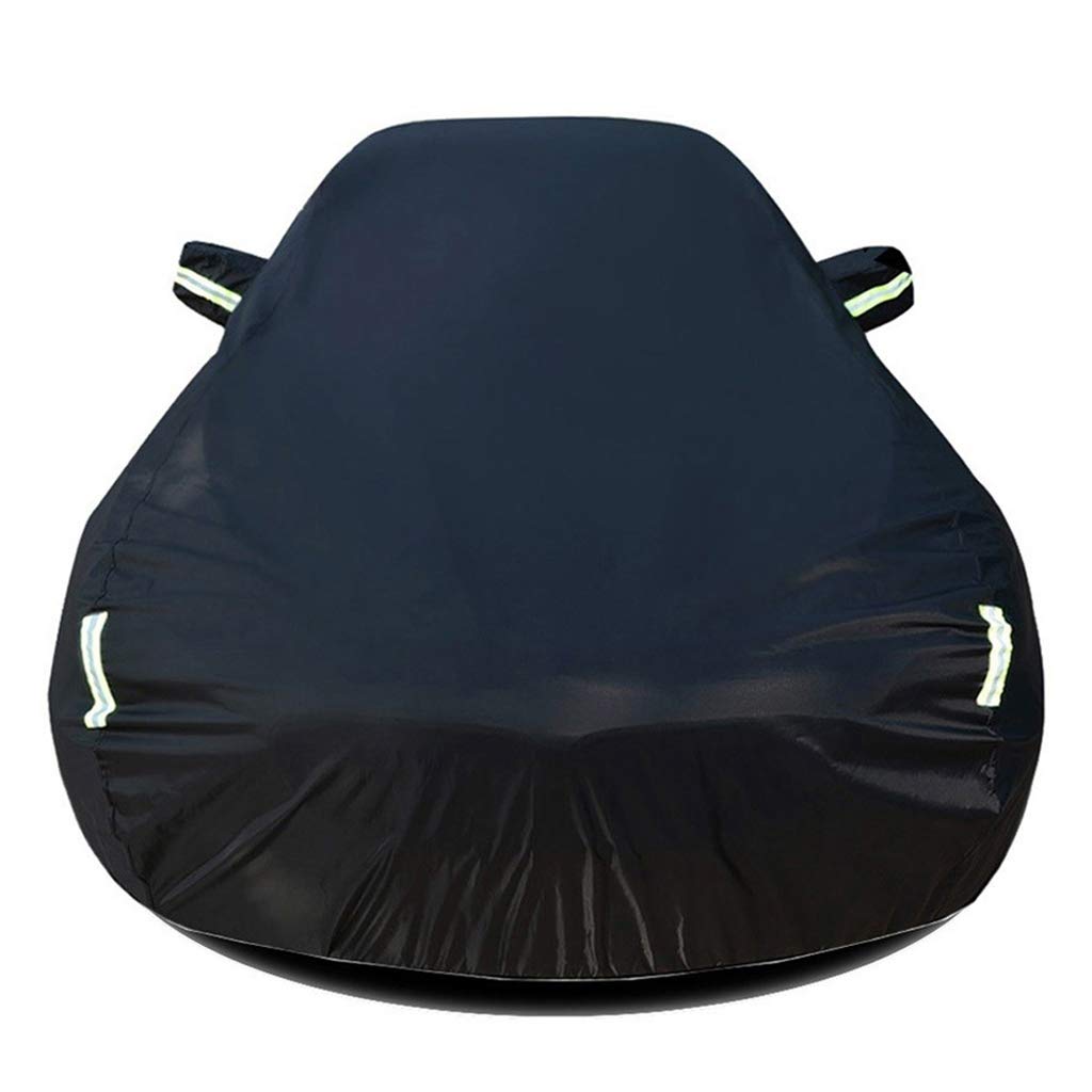 **Waterproof All-Weather Full Car Cover for Subaru WRX STI - Breathable Cotton Lined, Windproof, Snowproof & UV Protection - Ideal for Outdoor Parking, Dust & Weather Protection**