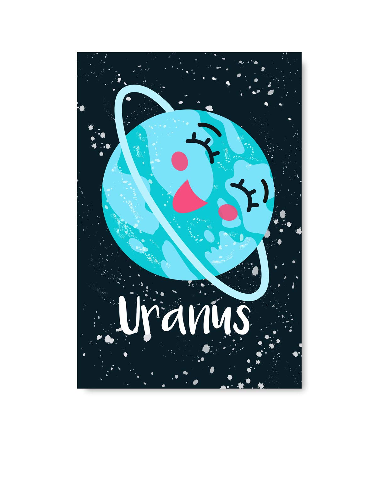 Funny Ugly Christmas Sweater Planets Poster - 24
