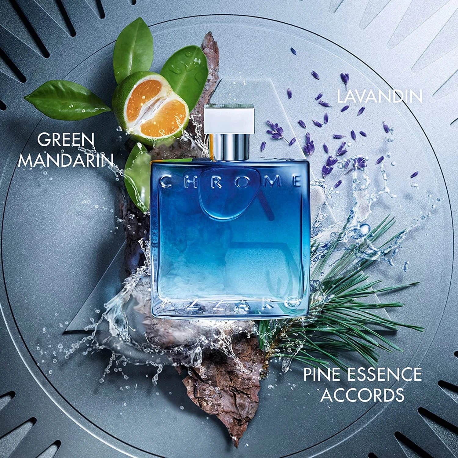 Premium Chrome 3.4 oz Eau de Parfum for Men - Long Lasting Cologne with Fresh Citrus & Woody Notes - Perfect for Daily Wear, Office & Special Occasions