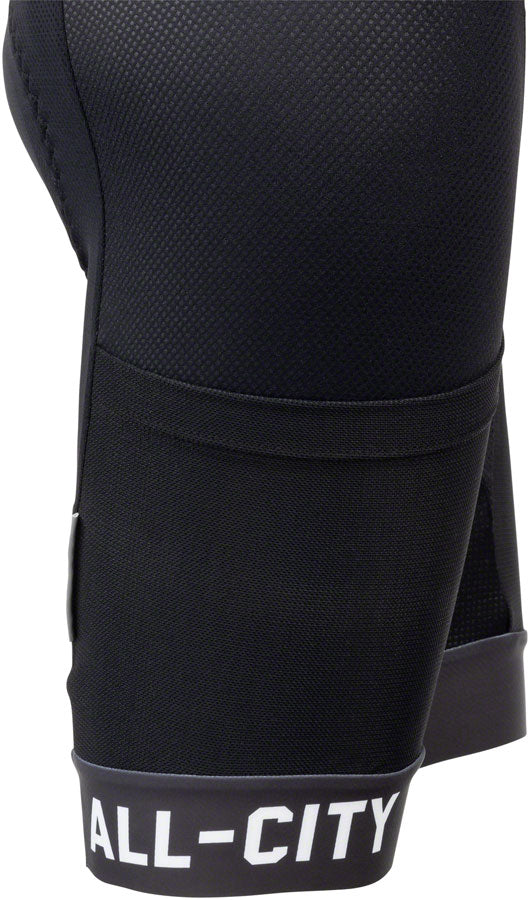 All City Perennial Women's Cargo Bib Short - Black & White, Large Size | Cycling, Mountain Biking & Outdoor Adventures