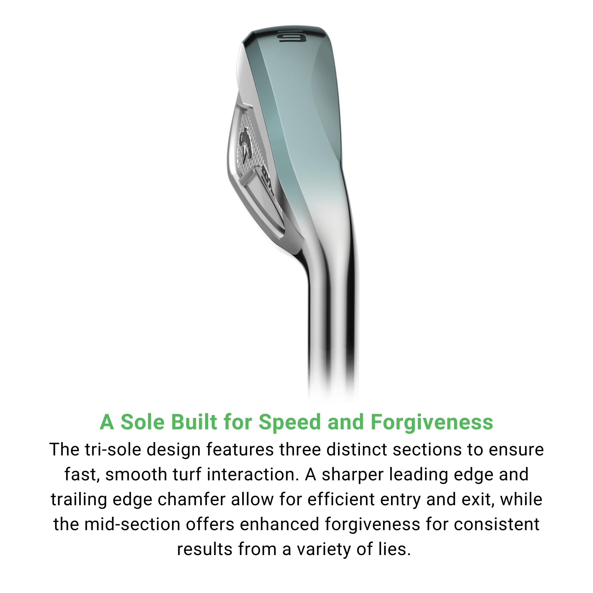 Callaway Golf Elyte Individual Iron - Premium Golf Club for Men & Women | Lightweight & Forgiving Design | Perfect for Beginners & High Handicappers | Ideal for Driving Range & Course Play