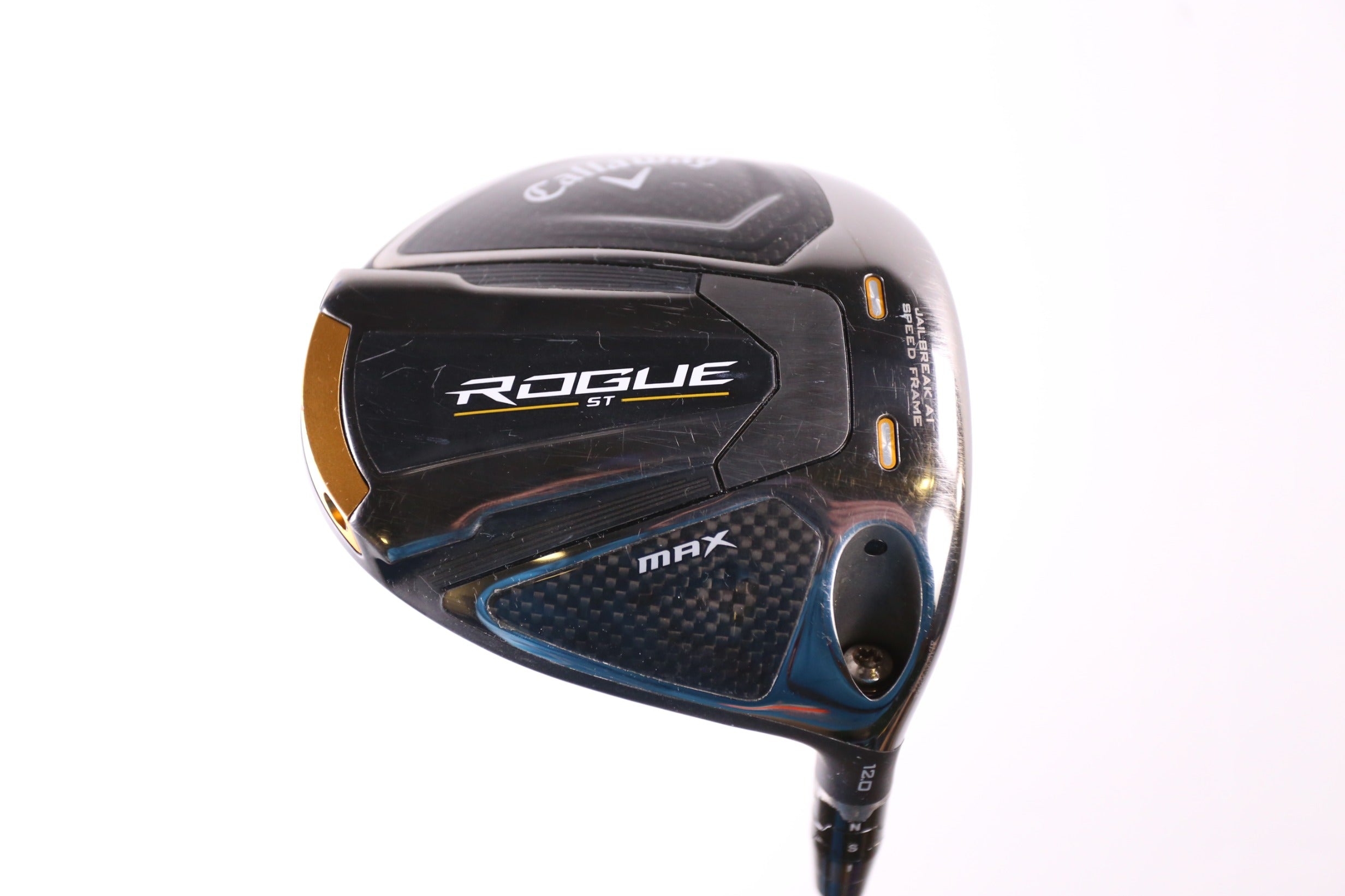 Used Callaway Rogue ST MAX Driver 12° Right Handed Golf Club - Project X EvenFlow Regular Flex Shaft for Men | Perfect for Improving Distance & Accuracy on the Course