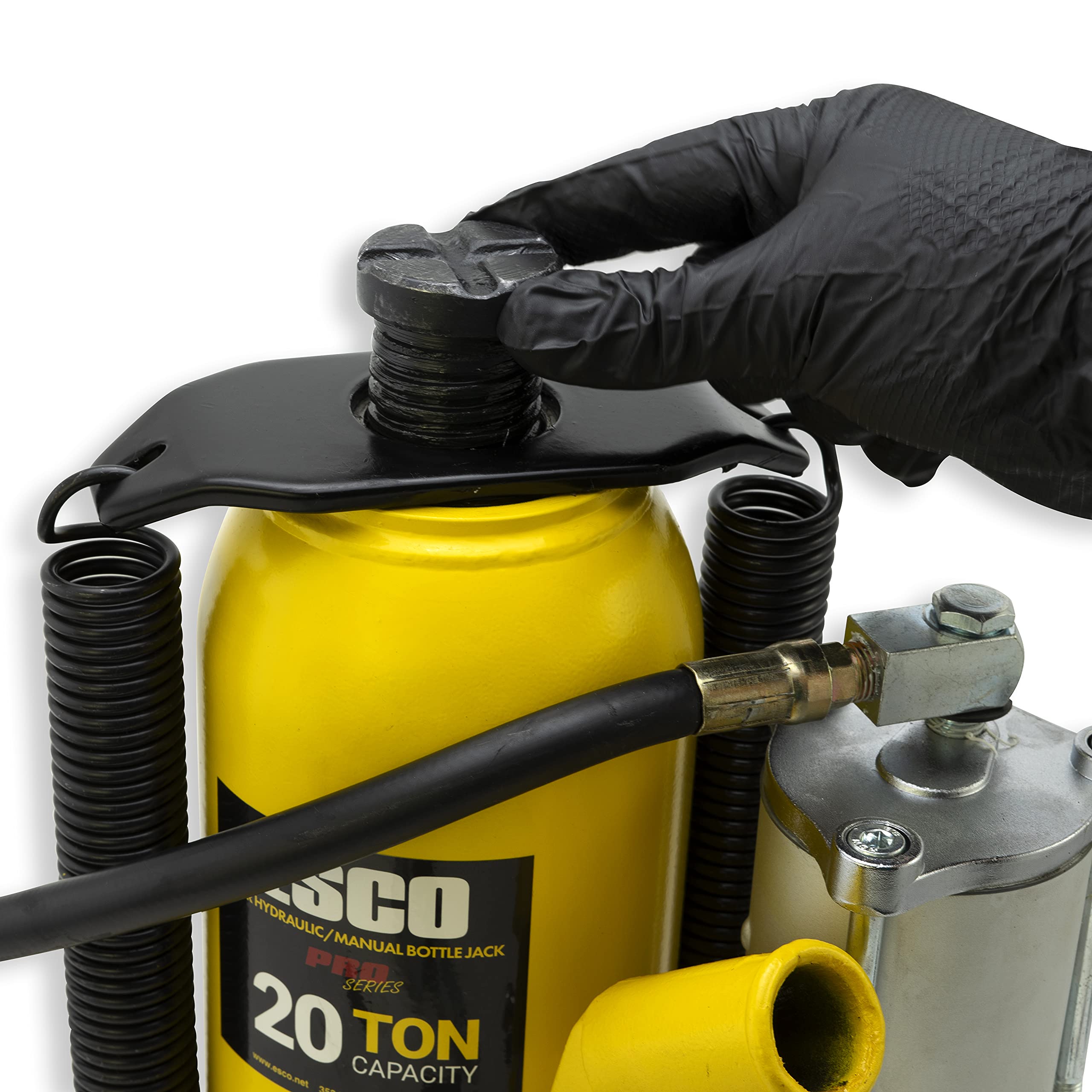 12 Ton Air Hydraulic Bottle Jack - Heavy Duty Pro Series for Trucks, SUVs & Trailers - Garage, Auto Repair & Emergency Roadside Use