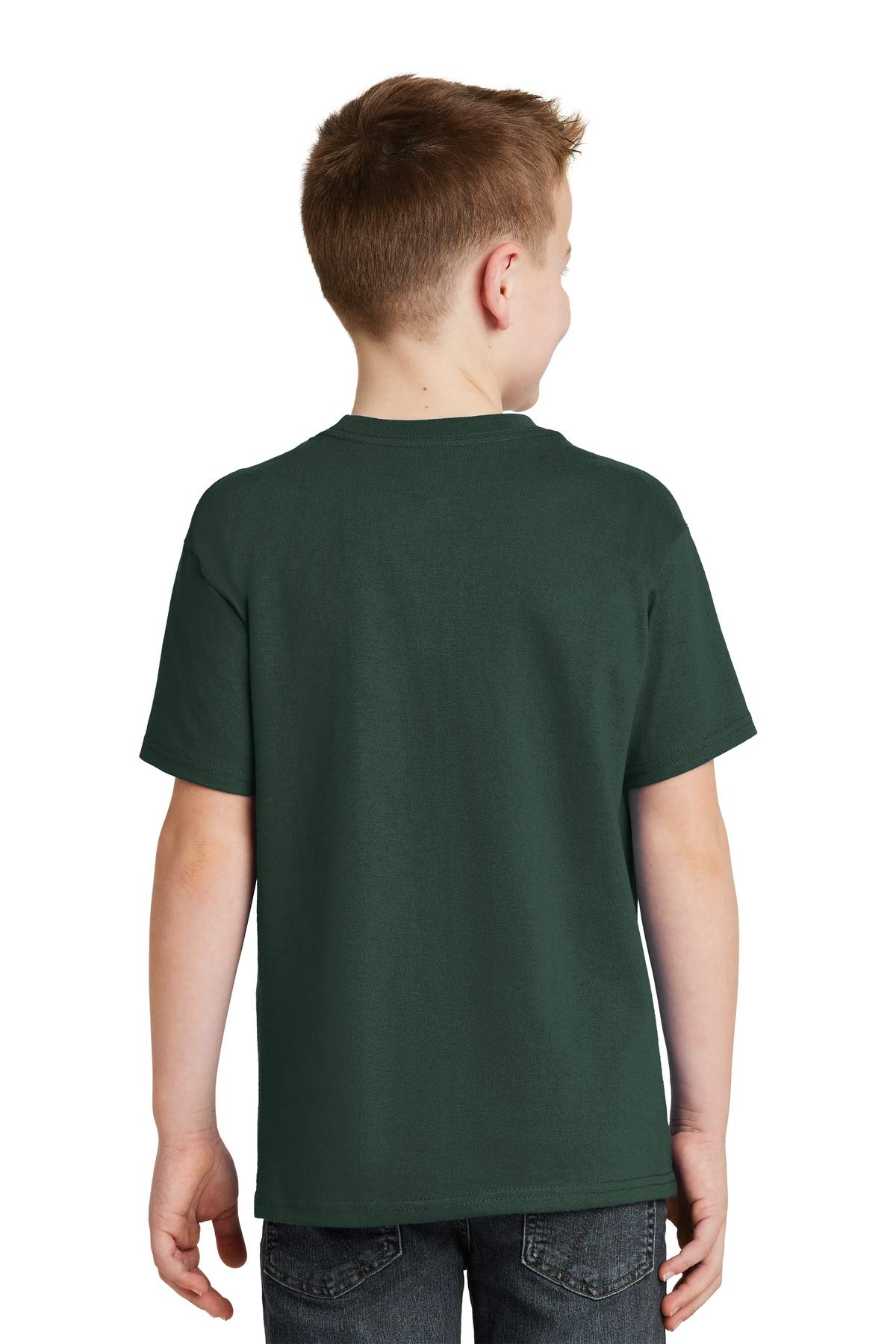 Hanes Authentic Tagless 100% Cotton Kids T-Shirt - Soft & Comfortable for Everyday Wear, School, and Playtime