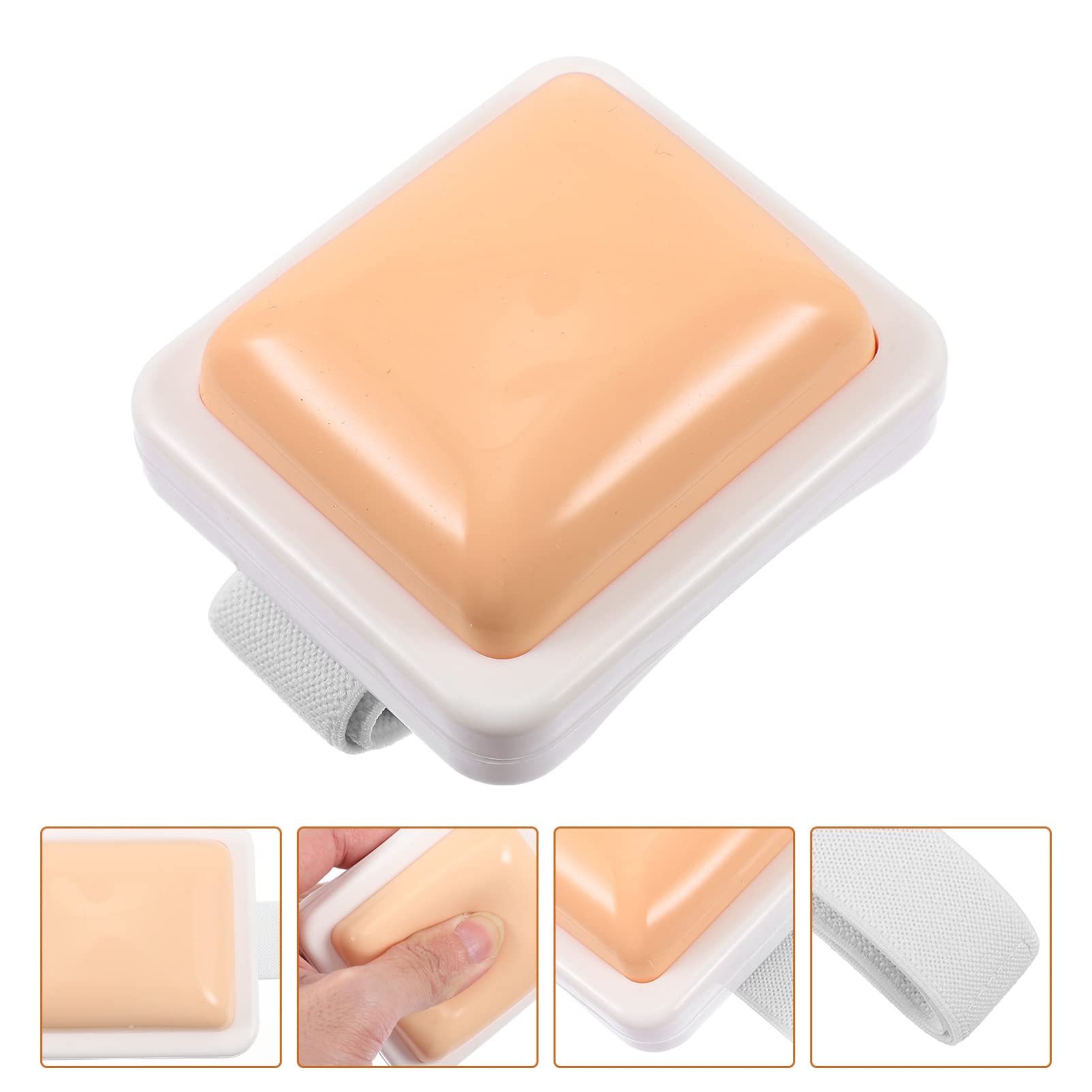 GLEAVI Silicone Injection Pad - Realistic Intramuscular Injection Training Model for Medical Students & Nurses - Perfect for IV, Subcutaneous & IM Practice at Home or Clinic