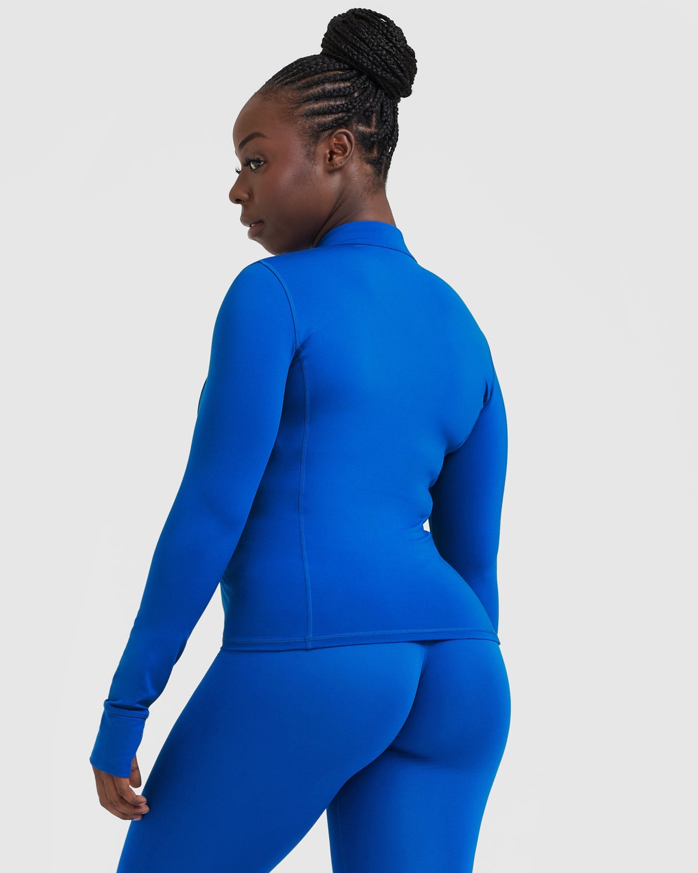 Timeless Cobalt Blue Jacket for Men & Women | Lightweight Waterproof Windbreaker | Perfect for Outdoor Hiking, Travel & Daily Wear