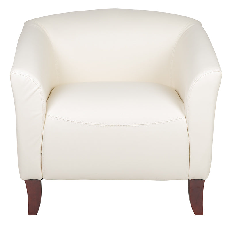 Premium Imperial Series Leather Lounge Chair - Modern Waiting Room Furniture for Offices, Hotels & Luxury Spaces